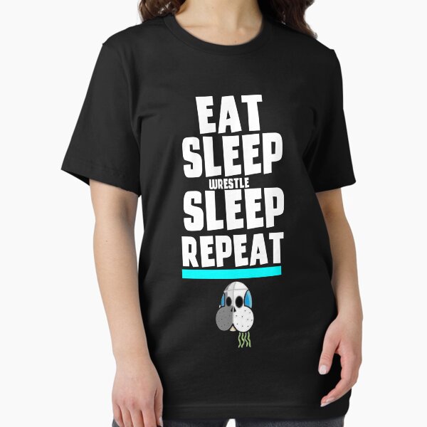 Eat Sleep wrestle - Hugh Manatee Essential T-Shirt