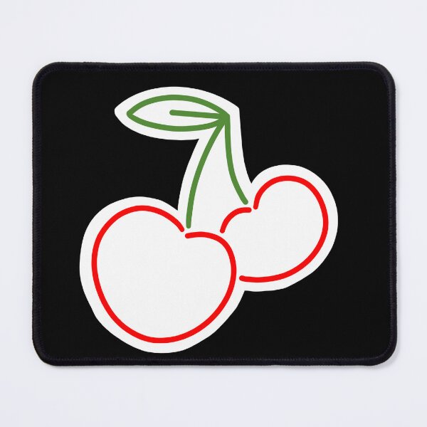 Item preview, simple cherry neon outline designed and sold by ekit0625.