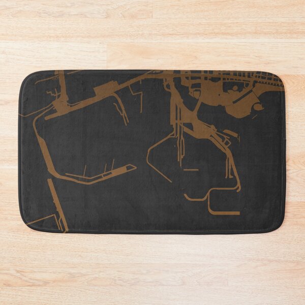 Item preview, Long Beach Map Art coffee color California USA designed and sold by EpicMaps.