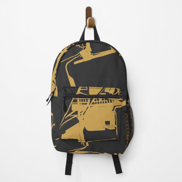 Item preview, Long Beach Map Art Black Gold California USA designed and sold by EpicMaps.