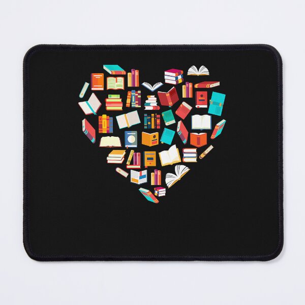 Item preview, Book Lover Heart Shape Reading Club Librarian Bookworm Gift designed and sold by Yaw23123.