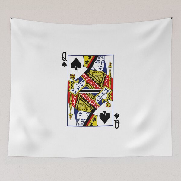 Item preview, Queen of Spades Playing Card designed and sold by vladocar.