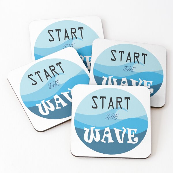 Item preview, START THE WAVE designed and sold by PraArts2002.