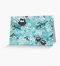 Snow owl Greeting Card