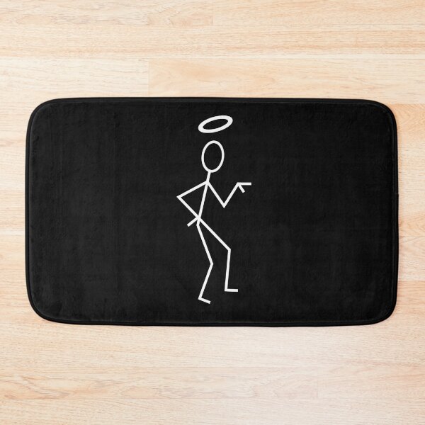 Item preview, The Saint Stick Figure (White). Essential T-Shirt designed and sold by JakobGrun.