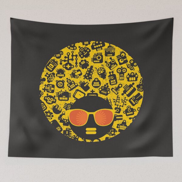 Item preview, Yellow, robots designed and sold by Ekaterina Panova.