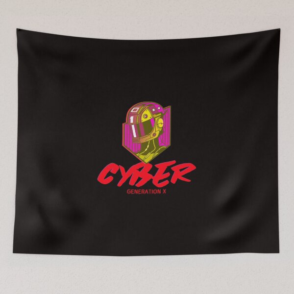 Item preview, CYBER GENERATION X purple cyberpunk rider designed and sold by LargeShop.