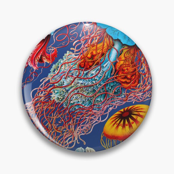 Item preview, Blue: Haeckel Discomedusae designed and sold by Go Logo Designs.