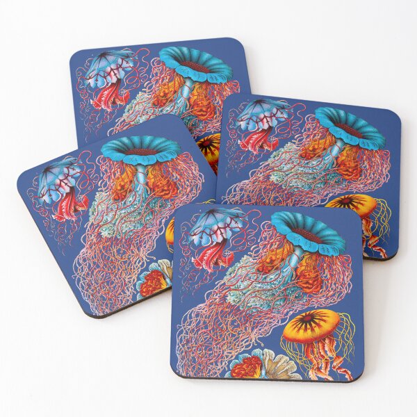 Item preview, Blue: Haeckel Discomedusae designed and sold by Go Logo Designs.