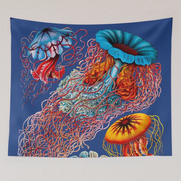 Item preview, Blue: Haeckel Discomedusae designed and sold by Go Logo Designs.