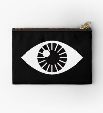 Eyes Wide Open - on Black Studio Pouch