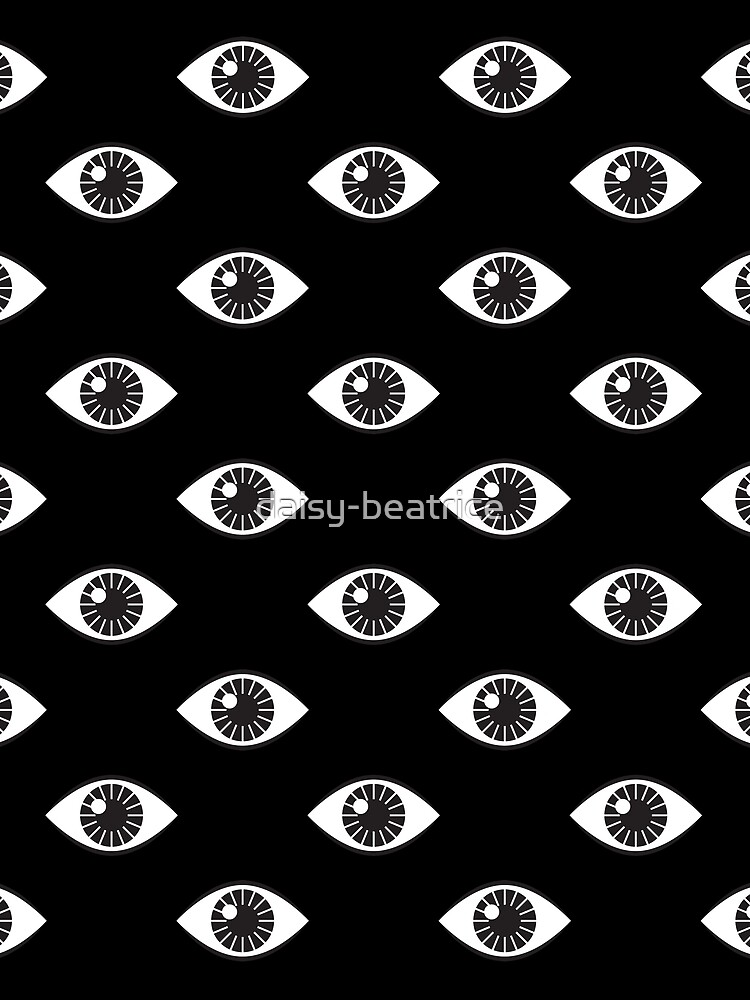 Eyes Wide Open - on Black by daisy-beatrice