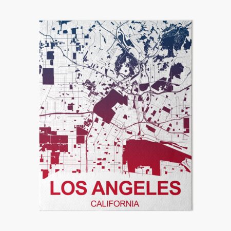 Geschenk Druck Kunst Aquarell Californian Großbritannien nach Kalifornien Reisen Poster