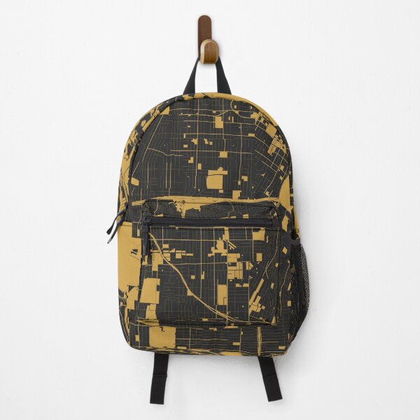 Item preview, Los Angeles Map Art Black Gold California USA designed and sold by EpicMaps.