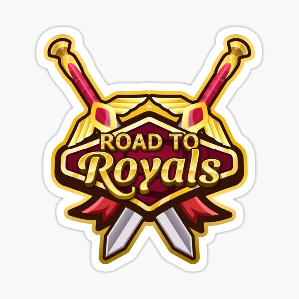 Road To Royals Logo Sticker