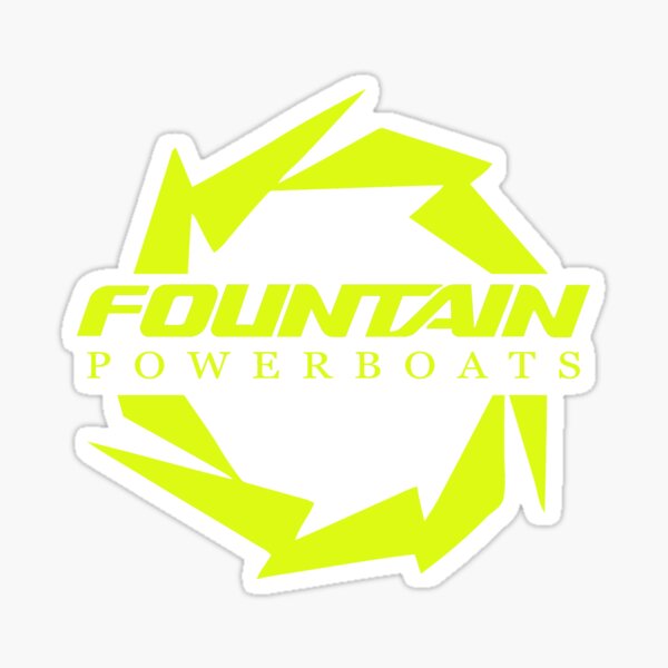 fountain powerboat stickers