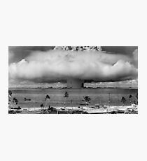 Atomwaffentest - Bikini Atoll Fotodruck