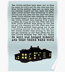 Agatha Christie: Und dann gab es keine (hellgrün) Poster
