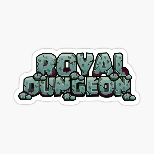 Royal Dungeon Logo Sticker