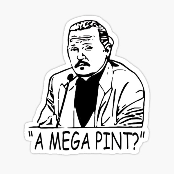 Item preview, mega pint a mega pint a mega pint designed and sold by Amelia5w.