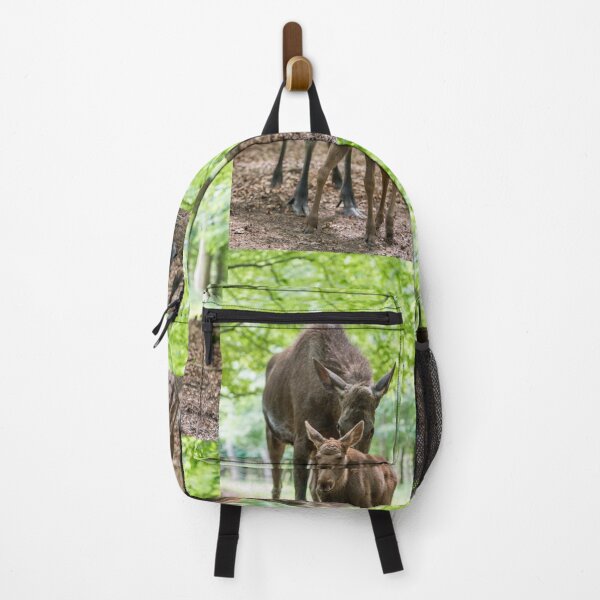 Item preview, Mama moose with calf designed and sold by Ingo Gerlach.
