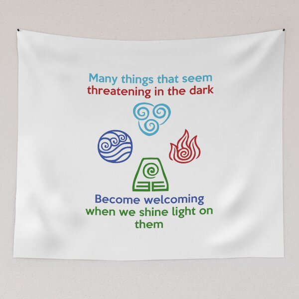 Item preview, Welcoming in the Light - Iroh Quote designed and sold by Grinalass.