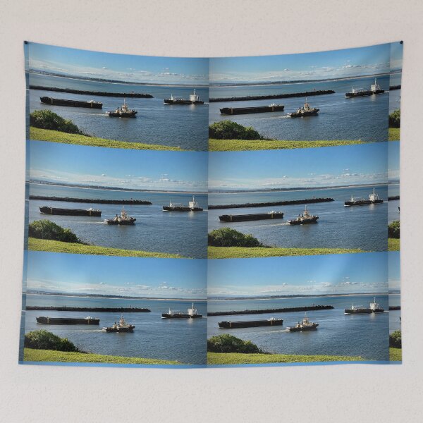 Item preview, Newcastle Harbour from Nobbys designed and sold by KazM.