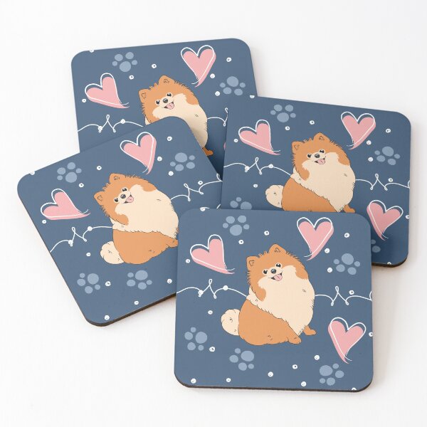 Item preview, LOVE Red Pomeranian designed and sold by Lulupainting.