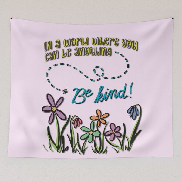Item preview, In a World Where You Can Be Anything… BE KIND!! designed and sold by MunsyArt.