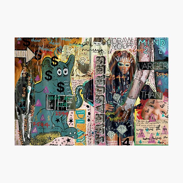 Collage Photographic Print