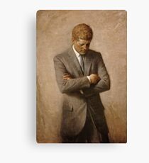 John F. Kennedy Painting Canvas Print