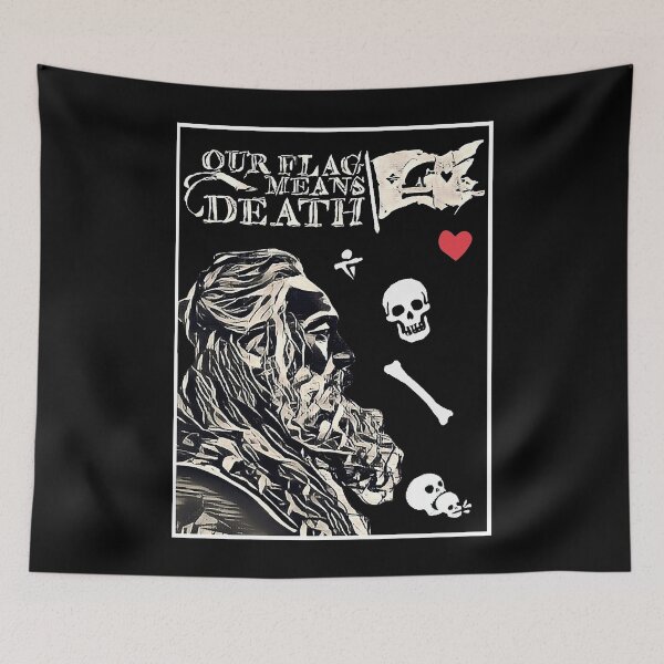 Item preview, Our Flag Means Death Poster designed and sold by FlorenceNevil.
