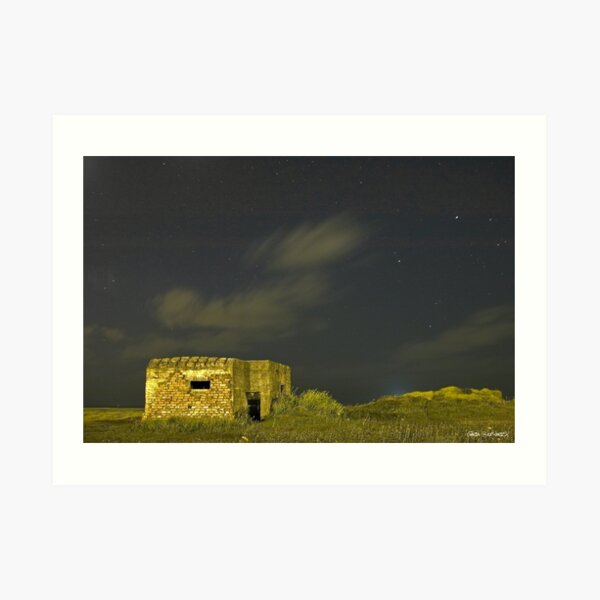 Last outpost at the edge of the universe Art Print