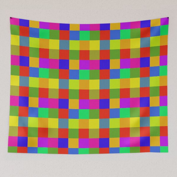 Item preview, abstract colorful geometrical modern art design designed and sold by pauloneill-art.
