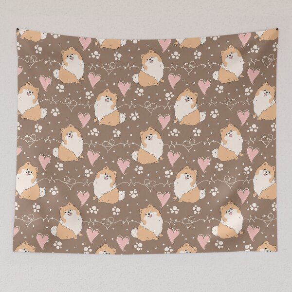 Item preview, LOVE Orange Pomeranian designed and sold by Lulupainting.