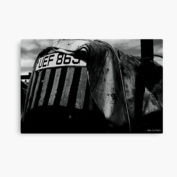 Terrence the tormented tractor Canvas Print