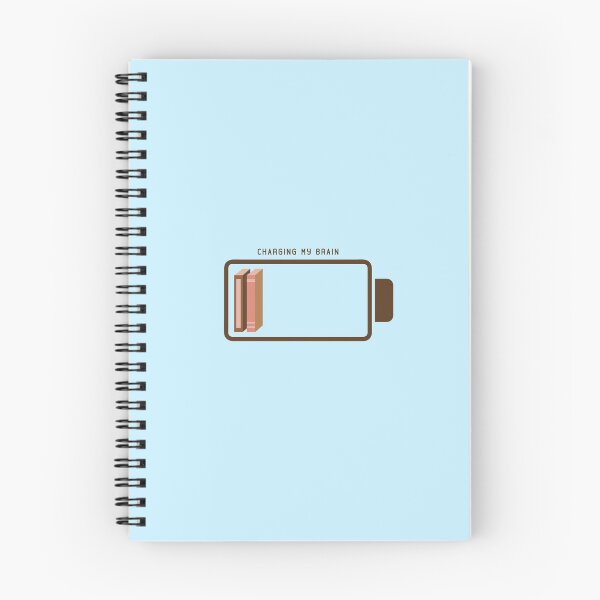 Item preview, CHARGING MY BRAIN: E-BOOK READER, KINDLE ADDICT designed and sold by The Bookworm Store.