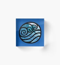 Waterbending - Avatar the Last Airbender Acrylic Block