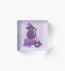 Feline Familiar Acrylic Block