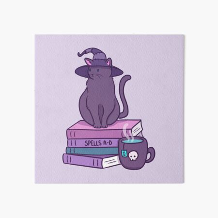 Feline Familiar | Nikury Art Board Print