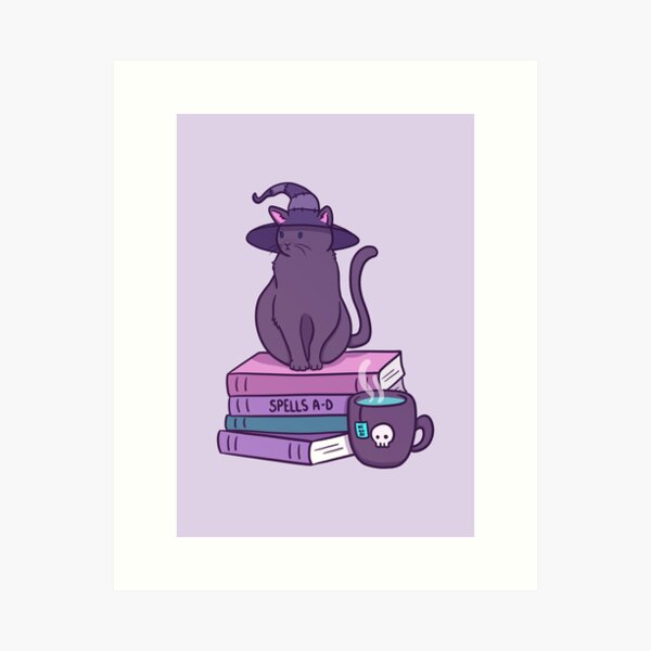 Feline Familiar | Nikury Art Print