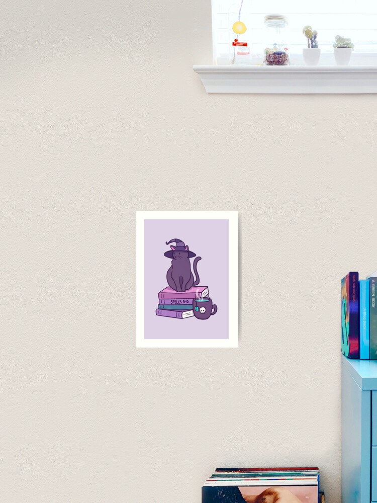 Thumbnail 2 of 3, Art Print, Feline Familiar | Nikury designed and sold by nikury.