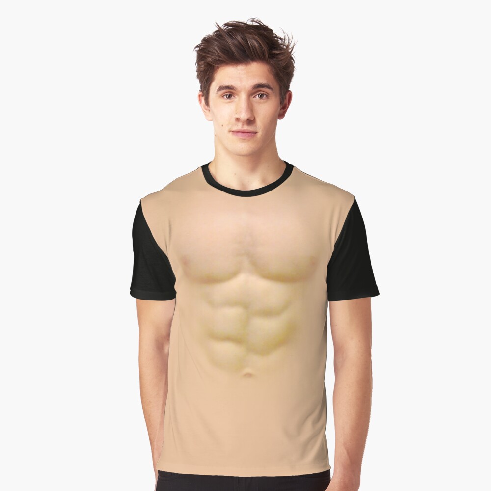 "Tshirt with Male Torso" Tshirt by BrunoBeach Redbubble