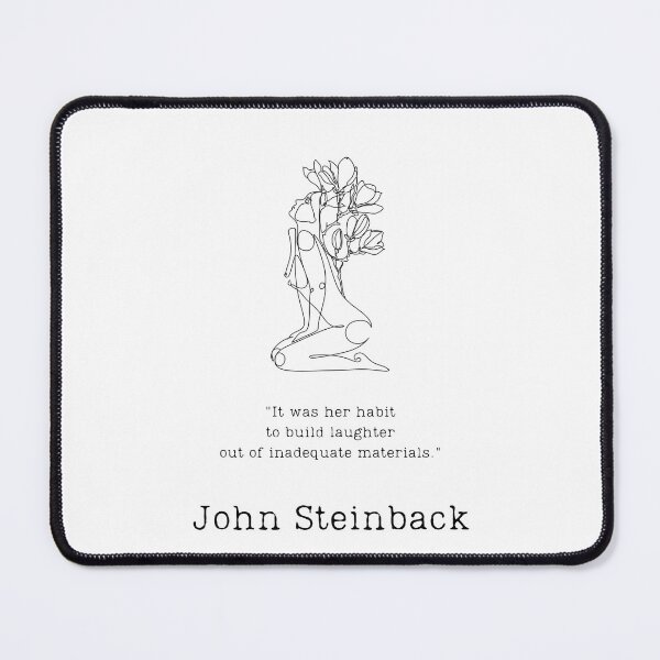Item preview, "Build laughter" - John Steinback designed and sold by BookberryGarden.
