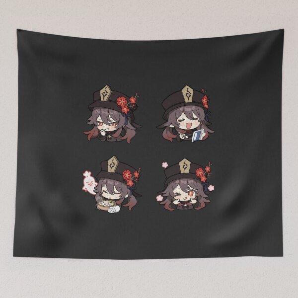 Item preview, Chibi Hu Tao Pack - Genshin Impact designed and sold by 1umynst.