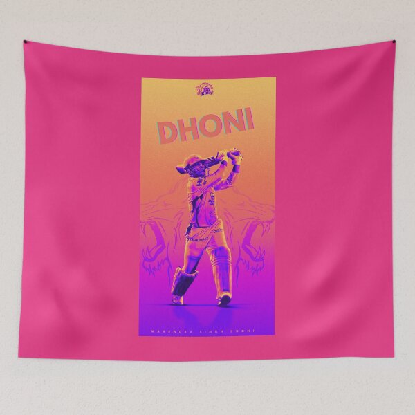 Item preview, Dhoni CSK 2 designed and sold by Clumsy Prints.