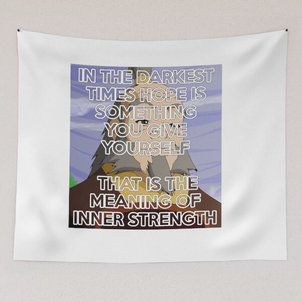 Item preview, In The Darkest Times - Iroh Quote designed and sold by Grinalass.