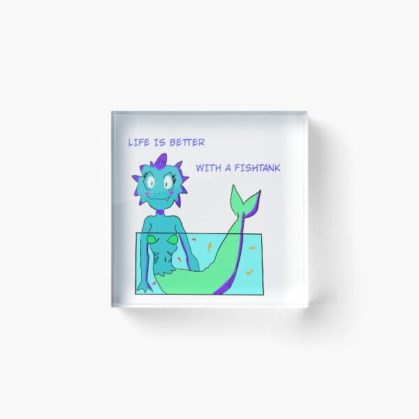 Item preview, Life is better with a fishtank designed and sold by CelesteSammy.