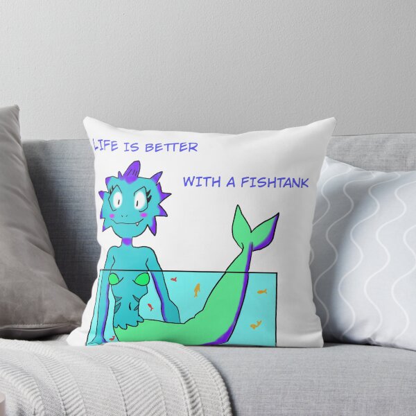 Item preview, Life is better with a fishtank designed and sold by CelesteSammy.