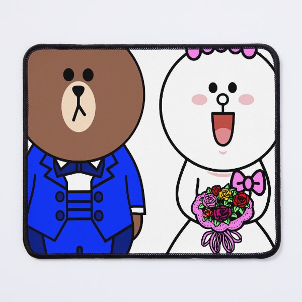 Item preview, Brown Bear and Cony Wedding  designed and sold by JerryHale38.